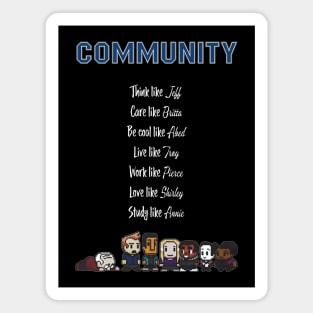 To be like Community · TV show Magnet